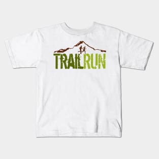TRAIL RUNNING Kids T-Shirt